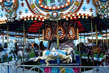 Carousel at the Bergton Fair