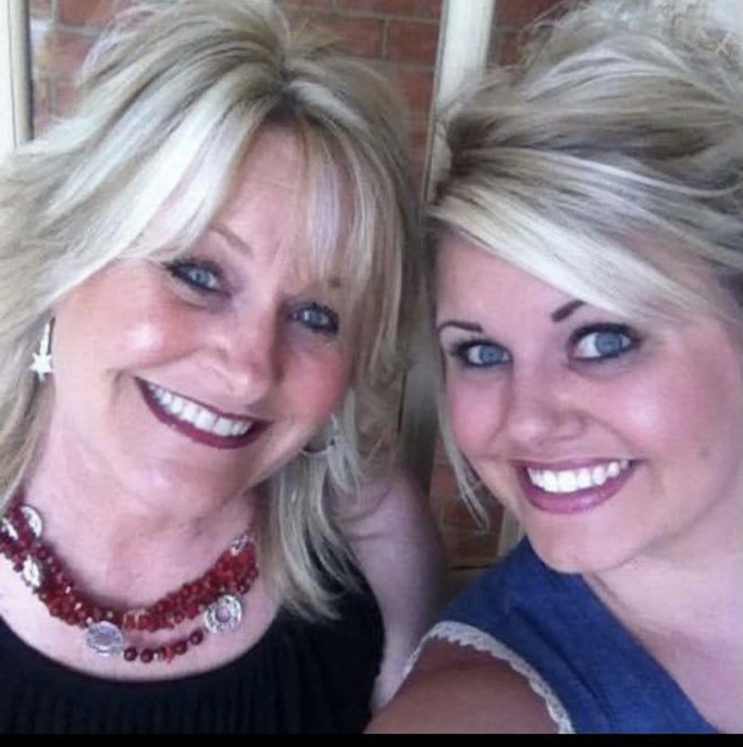 Lisa Meadows with Daughter