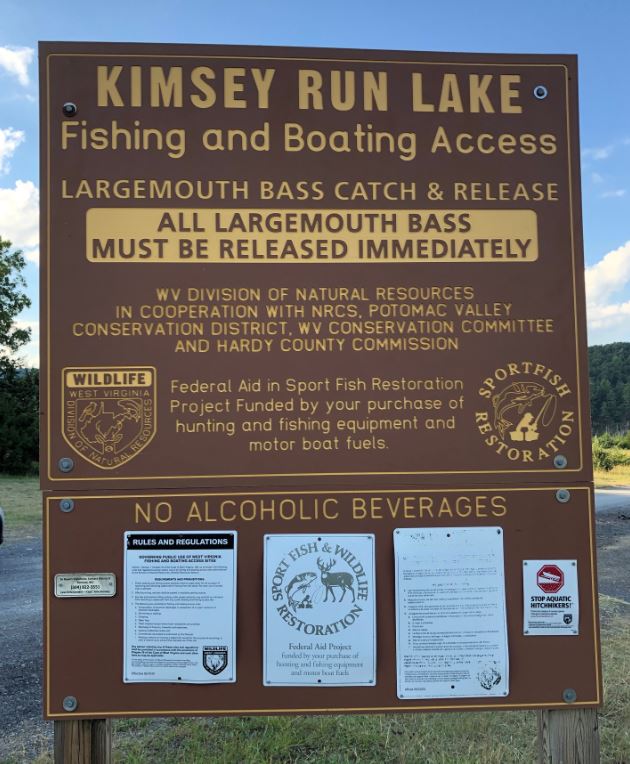 Kimsey Run Lake Rules